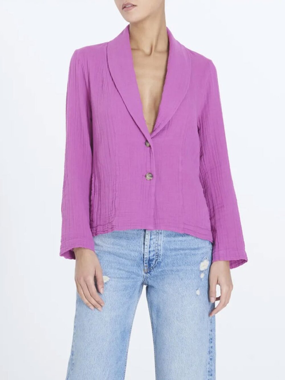 Xirena Cullen Cotton Gauze Jacket XS
